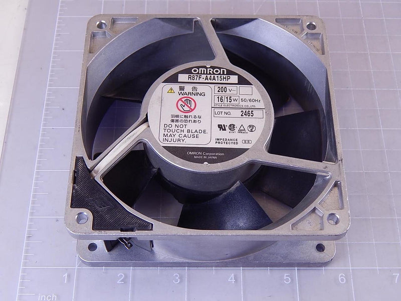 Cooling Fan Omron R87F-A4A15HP 200V 50/60Hz