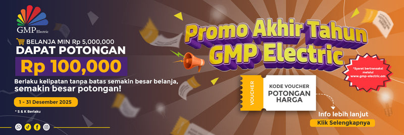 Promo Akhir Tahun GMP Electric – Diskon Tanpa Batas!