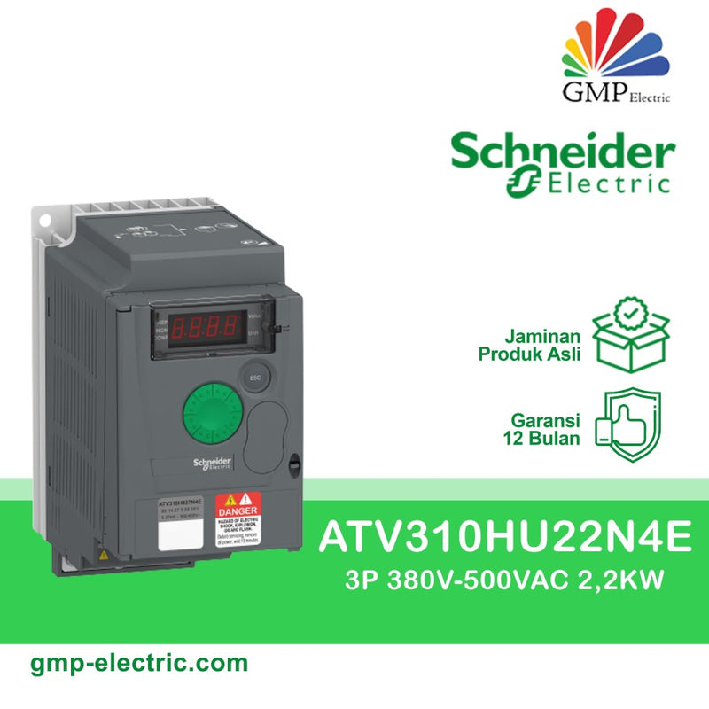 ATV310 Inverter Schneider 3P 380V 2.2KW ATV310HU22N4E