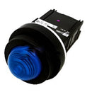 Pilot Lamp Fuji Dome DR 30 DOL M4S Trafo, Inc 220VAC 30 mm Blue