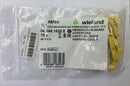 AD WT 4 Cover Terminal Block Warning Sign Yellow Wieland (04.344.1655.8)