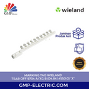 Marking Tag Wieland Tear Off 9704 A/XG B (04.841.4550.0) "X"