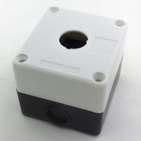 Control box DV 22 mm White 1 hole BX2
