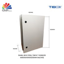 Panel Box Steel TIBOX T-10080/30 W800xH1000xD30mm RAL7032