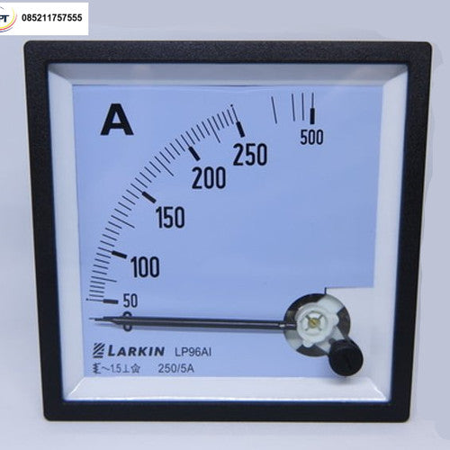 Larkin Analog Ampere Meter (96x96) LP96 AI 0-800A 800/5a
