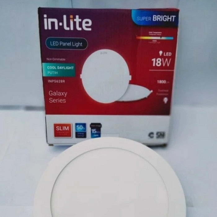 Downlight LED Inlite INPS626R 18W Cool White 4000K