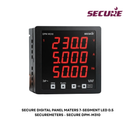 SECURE DIGITAL PANEL MATERS 7-SEGMENT LED 0.5 SECUREMETERS - SECURE DPM-M310