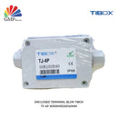 Enclosed Terminal Blok TIBOX TJ-4P W50xH102xD40mm