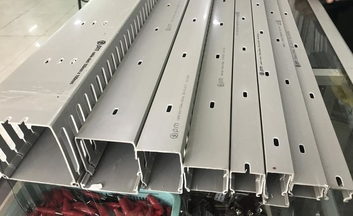 Solid Wiring Duct PM SD-0 W25xH25 White