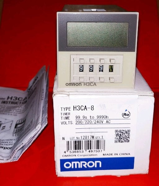 Timer Analog Omron H3CA-8 220VAC