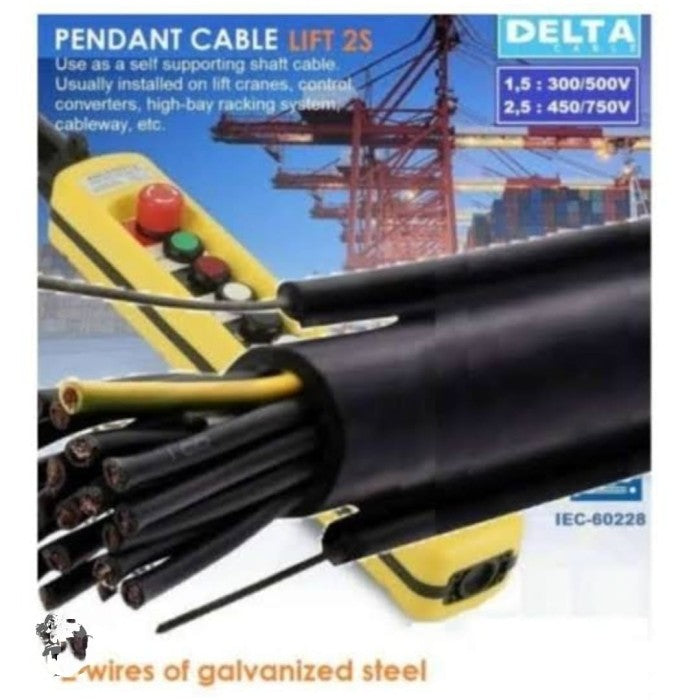 Kabel Hoist Delta 20x1.5 mm