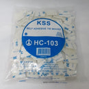 Tie Mount KSS HC-103 29.2x29.2 White @100