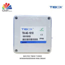 Box PVC TIBOX T-1010/5 W100xH100xD50mm IP66 Cream