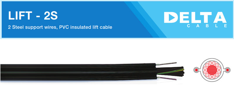 Kabel Pendant Delta LIFT 2S 12 X 1,5 mm 450/750 V