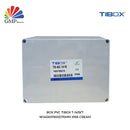 Box PVC TIBOX T-1419/7 W140xH190xD70mm IP66 Cream