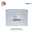 Box PVC TIBOX T-1419/7 W140xH190xD70mm IP66 Cream