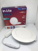 Downlight LED Inlite INPS628R 12W Cool Day Light/Putih 6500K