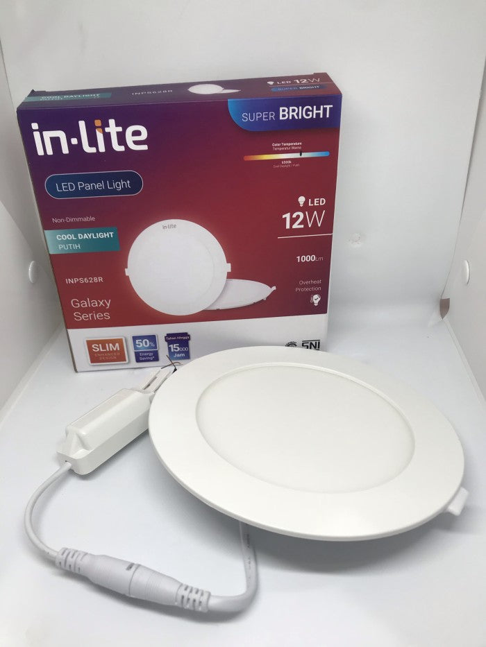 Downlight LED Inlite INPS626R 12W White/CDL 6500K