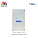 Box PVC TIBOX T-1525/10 W150xH250xD100mm IP66 Cream