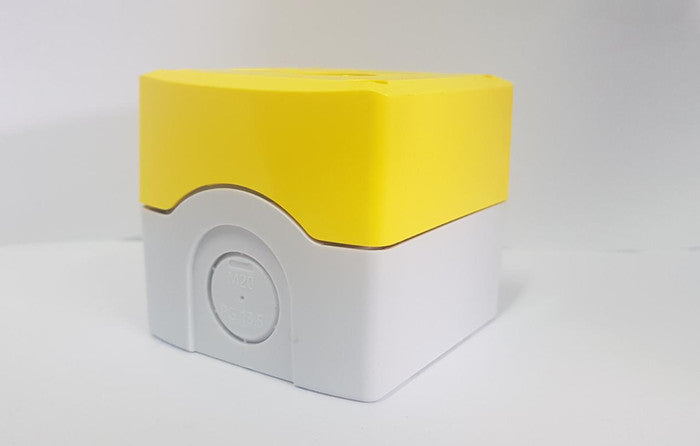 Control Box Fort PVC 1 Lubang 22 mm Yellow-White