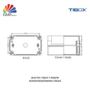 Box PVC TIBOX T-3020/18 W200xH300xD180mm Cream