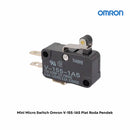Mini Micro Switch Omron V-155-1A5 Plat Roda Pendek