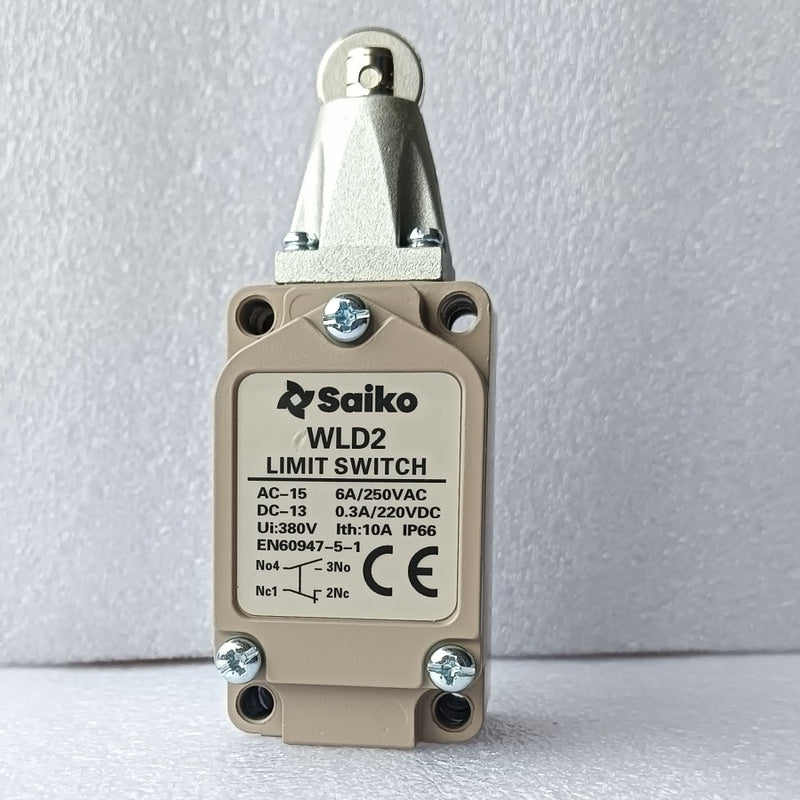 Limit Switch Saiko WLD2 Top Roller Plunger 1NO+1NC UI 380V Ith 10A