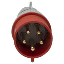 Industrial Plug Legrand 5x32A Red/White IP44 (555239) NEW