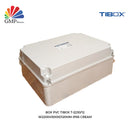 Box PVC TIBOX T-2230/12 W220xH300xD120mm IP66 Cream