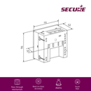 SECURE DIGITAL PANEL MATERS 7-SEGMENT LED 0.5 SECUREMETERS - SECURE DPM-M310