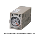 Mini Timer Kisho H3Y-4 10S 220VAC Kisho H28xW21.5 mm