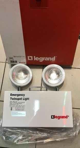 Lampu Emergency Legrand Twinspot Light BBT-10H 643161 2x10W