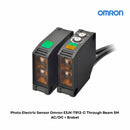 Photo Electric Sensor Omron E3JK-TR12-C Through Beam 5M AC/DC + Braket