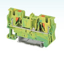 Terminal Blok Blox Push-in FJ7-4/D 4mm Yellow Green