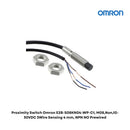 Proximity Switch Omron E2B-S08KN04-WP-C1, M08,Non,10-30VDC 3Wire Sensing 4 mm, NPN NO Prewired