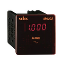 Digital Ampere Meter Selec MA201../5A 72x72 1P 2W Bar Graph