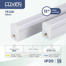 Lampu LED Luxen T5 4W 6500K CDL T54PLSCDL 30cm