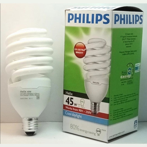 Lampu Hemat Energi Philips Helix 45W CDL E27 220-240 1CT/7