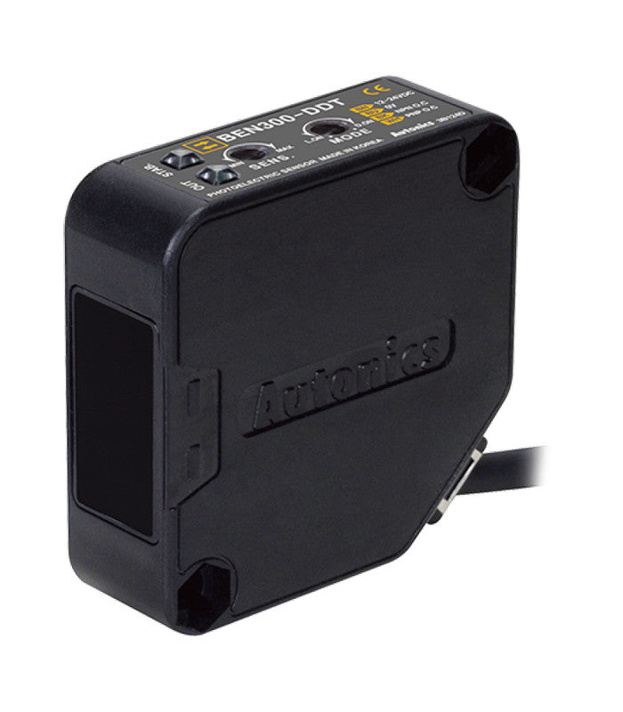 Photo Electric Sensor Autonics Transmited Beam type,dark on,12-24VDC'3 m Black NPN