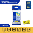 Label Tape Cassete Brother TZE-551 24 mm Black on Blue