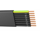 Kabel Flat TOP H07VVH6-F 4x1,5 mm Black