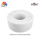 Flexible PVC DR-25 25 mm White (Ecer)