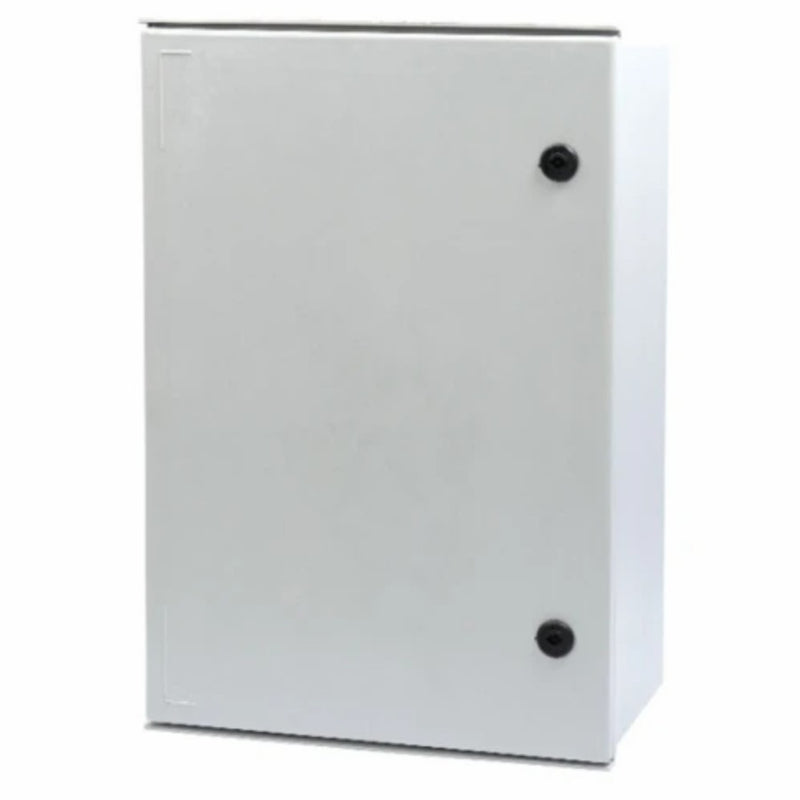 Panel Box Polyester TIBOX TIP-86 W600xH800xD300mm IP66 Cream w/Galvanized Steel Mounting Plate 1.5mm