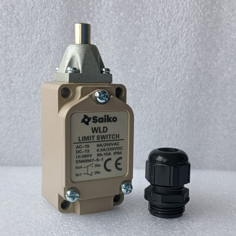 Limit Switch Saiko WLD Top Plunger 1NO+1NC UI 380V Ith 10A