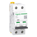 MCB Schneider iC60N, Kurve C 6kA 2P 1-63A A9F74201 / A9F74202 / A9F74204 / A9F74206 / A9F74210 / A9F74216 / A9F74220 / A9F74225 / A9F74232 / A9F74240 / A9F74263