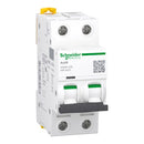 MCB Schneider iC60N, Kurve C 6kA 2P 1-63A A9F74201 / A9F74202 / A9F74204 / A9F74206 / A9F74210 / A9F74216 / A9F74220 / A9F74225 / A9F74232 / A9F74240 / A9F74263