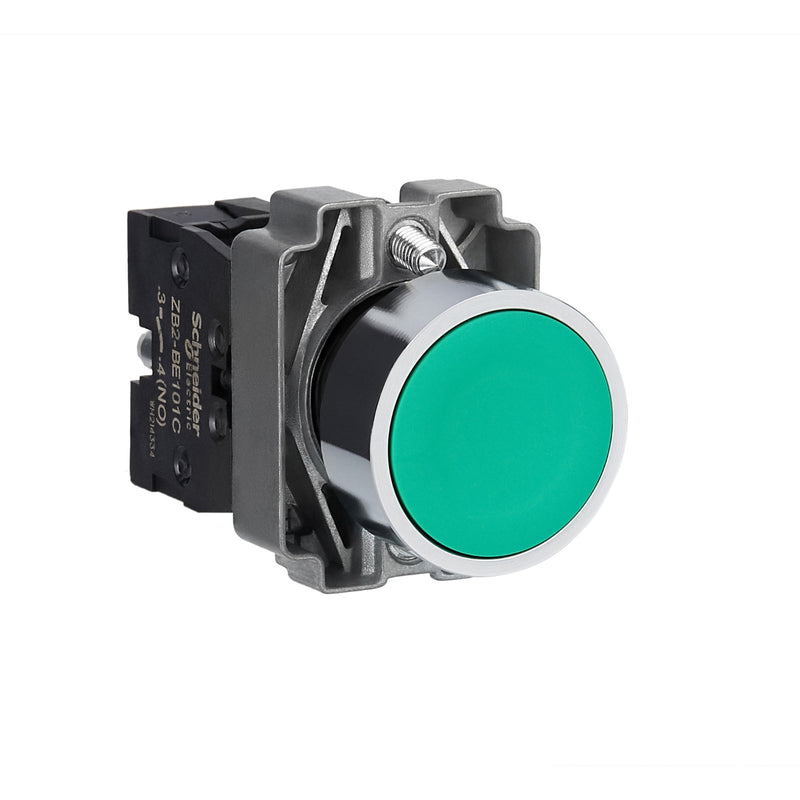 Schneider Easy Harmony XB2 Push Button 22mm IP65 Berbahan Metal | XB2BA21C / XB2BA31C / XB2BA51C / XB2BA61C / XB2BA11C / XB2BA42C
