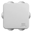 Duradus PVC BOSS 80(W)x80(H)x40(D) mm Persegi White + Gland