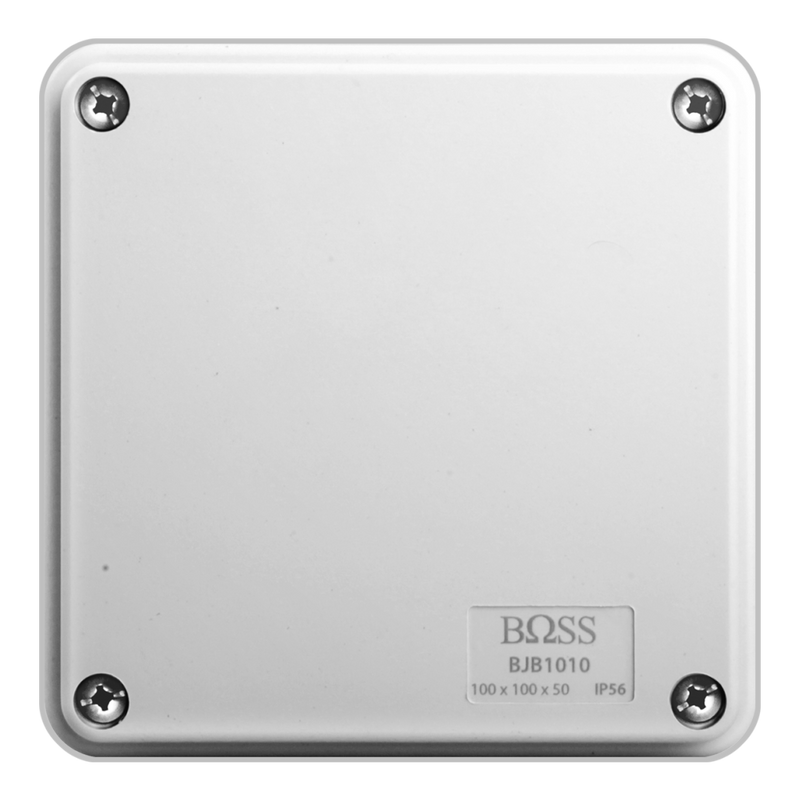 Duradus PVC BOSS BJB1010 100(W)x100(H)x50(D) mm Persegi White No Gland