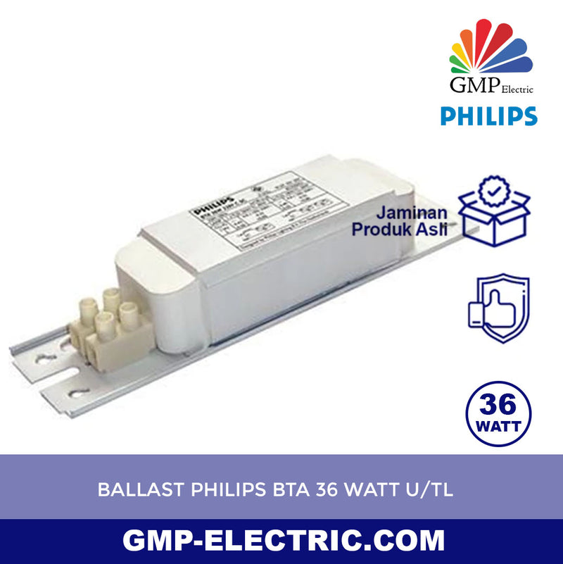 Ballast Philips BTA 36 Watt U/TL